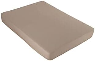 Vency Spannbettlaken 90x200 cm – 100% Baumwolle, für Matratzen bis 35 cm