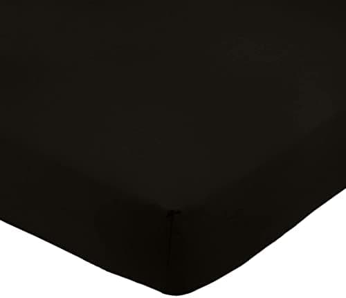 Amazon Basics Spannbettlaken – Mikrofaser Spannbetttuch 150 x 200 x 30 cm (für Matratzen bis 30 cm)
