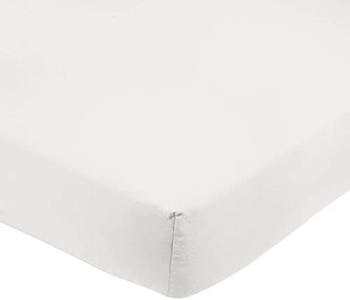 Amazon Basics Spannbettlaken – Mikrofaser Spannbetttuch 150 x 200 x 30 cm (für Matratzen bis 30 cm)