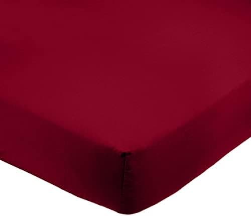 Amazon Basics Spannbettlaken – Mikrofaser Spannbetttuch 150 x 200 x 30 cm (für Matratzen bis 30 cm)