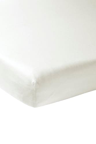 Meyco Home Spannbettlaken (Jersey) – 100% Baumwolle, 120×200 cm (für Matratzen bis 30 cm)