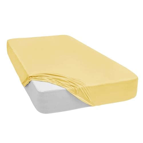 Mixibaby Spannbettlaken Jersey 100% Baumwolle – 180 x 200 cm, Hellgrau