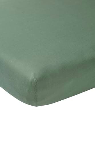 Meyco Home Spannbettlaken (Jersey) – 100% Baumwolle, 120×200 cm (für Matratzen bis 30 cm)