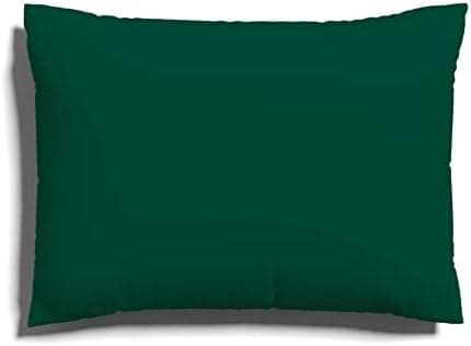 Schlafgut Easy Jersey Kissenbezug 40 x 40 cm – 100% Baumwolle, superweich & atmungsaktiv, Green Mid