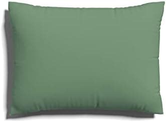 Schlafgut Easy Jersey Kissenbezug 40 x 40 cm – 100% Baumwolle, superweich & atmungsaktiv, Green Mid