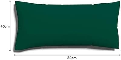 Schlafgut Easy Jersey Kissenbezug 40 x 40 cm – 100% Baumwolle, superweich & atmungsaktiv, Green Mid
