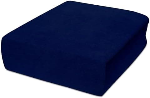 Elastisches Jersey-Spannbettlaken 90x180 cm – 100% Baumwolle, kuschelig warm