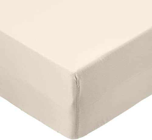 Amazon Basics Spannbettlaken – Mikrofaser Spannbetttuch 150 x 200 x 30 cm (für Matratzen bis 30 cm)