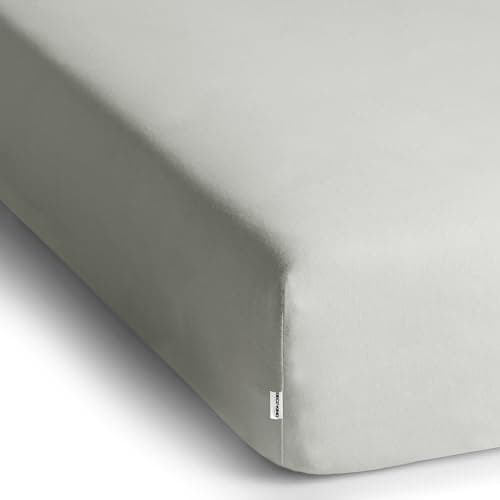 DecoKing Spannbettlaken 180 x 200 & 200 x 200 cm – 100% gekämmte Baumwolle (Jersey)