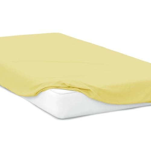 Jersey-Spannbettlaken 100% Baumwolle – 180 x 200 cm, Hellgrau