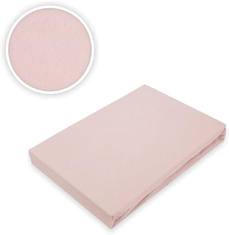 EXKLUSIV HEIMTEXTIL Jersey-Spannbettlaken 90–100 x 200 cm, bis 25 cm Matratzenhöhe – 100% Baumwolle, Öko‑Tex zertifizier