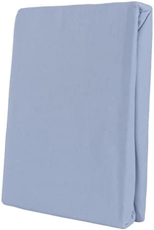 Leonado Vicent Spannbettlaken – 100% Baumwolle Jersey, Größen 180×200 & 200×200 cm, Grau