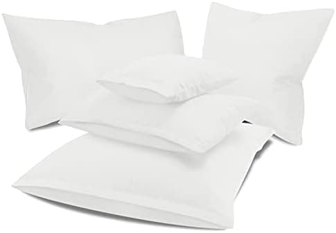 Doppelpack Baumwoll-Kissenbezüge 40 x 15 cm – Navyblau, schlichtes modernes Design