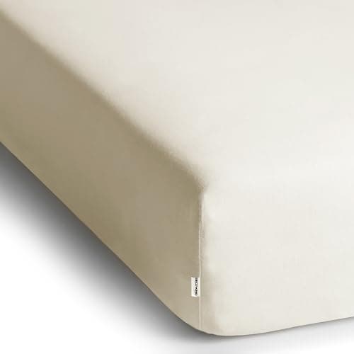 DecoKing Spannbettlaken 180 x 200 & 200 x 200 cm – 100% gekämmte Baumwolle (Jersey)