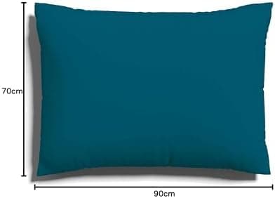 Schlafgut Easy Jersey Kissenbezug 40 x 40 cm – 100% Baumwolle, superweich & atmungsaktiv, Green Mid
