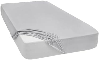 Mixibaby Spannbettlaken (Jersey) – 100% Baumwolle, 140 x 200 cm, Schwarz
