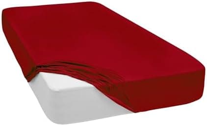 Mixibaby Spannbettlaken (Jersey) – 100% Baumwolle, 140 x 200 cm, Schwarz