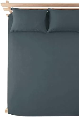Jersey-Spannbettlaken 100% Baumwolle, 180 x 200 cm – Silber