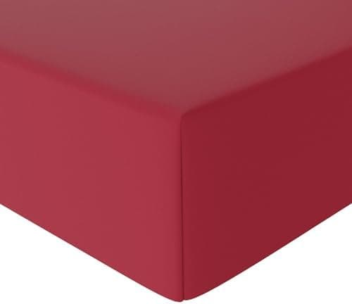 Amazon Basics Spannbettlaken – Mikrofaser Spannbetttuch 150 x 200 x 30 cm (für Matratzen bis 30 cm)