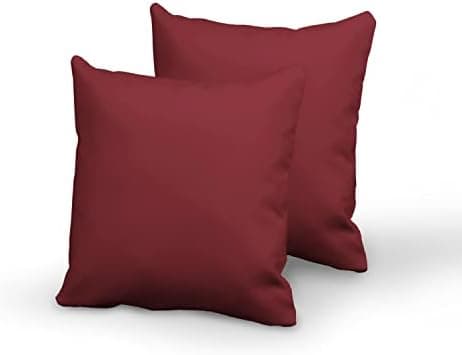 Pizuna Kissenbezüge 2er-Pack 40 x 80 cm Dunkelblau – 100% Langstapel-Baumwolle, 400 Fadenzahl