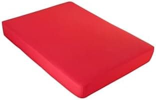 Vency Spannbettlaken 90x200 cm – 100% Baumwolle, für Matratzen bis 35 cm