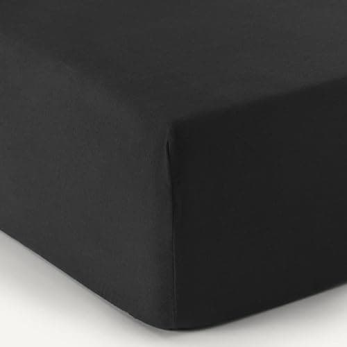 Mixibaby Spannbettlaken Jersey 100% Baumwolle – 180 x 200 cm, Hellgrau
