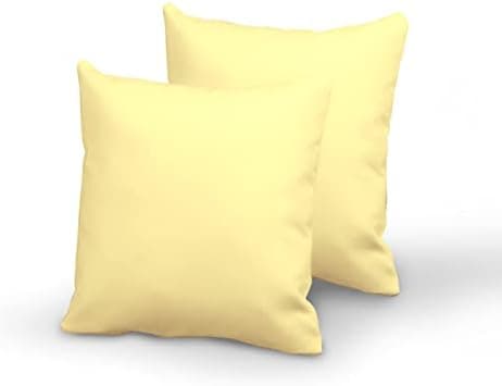 Pizuna Kissenbezüge 2er-Pack 40 x 80 cm Dunkelblau – 100% Langstapel-Baumwolle, 400 Fadenzahl