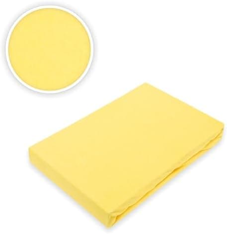 EXKLUSIV HEIMTEXTIL Jersey-Spannbettlaken 90–100 x 200 cm, bis 25 cm Matratzenhöhe – 100% Baumwolle, Öko‑Tex zertifizier