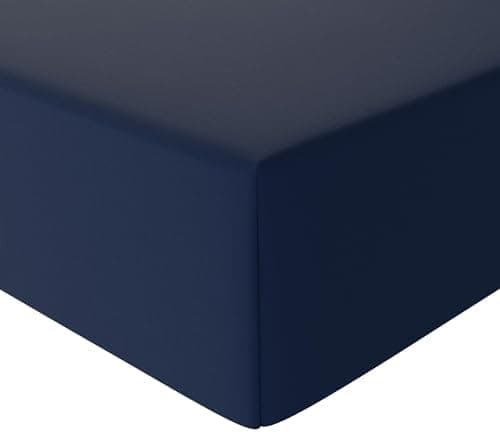Amazon Basics Spannbettlaken – Mikrofaser Spannbetttuch 150 x 200 x 30 cm (für Matratzen bis 30 cm)