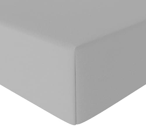 Amazon Basics Spannbettlaken – Mikrofaser Spannbetttuch 150 x 200 x 30 cm (für Matratzen bis 30 cm)