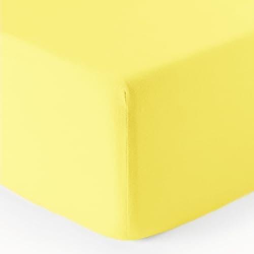 Mixibaby Spannbettlaken Jersey 100% Baumwolle – 180 x 200 cm, Hellgrau