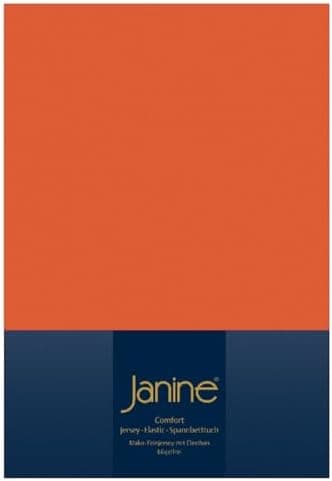 Janine Spannbettlaken Mako-Feinjersey Classic Jersey für Matratzen 180–200 x 200 cm