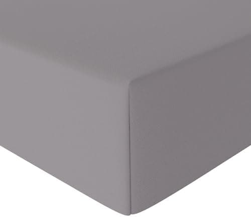 Amazon Basics Spannbettlaken – Mikrofaser Spannbetttuch 150 x 200 x 30 cm (für Matratzen bis 30 cm)