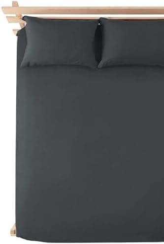 Jersey-Spannbettlaken 100% Baumwolle, 180 x 200 cm – Silber