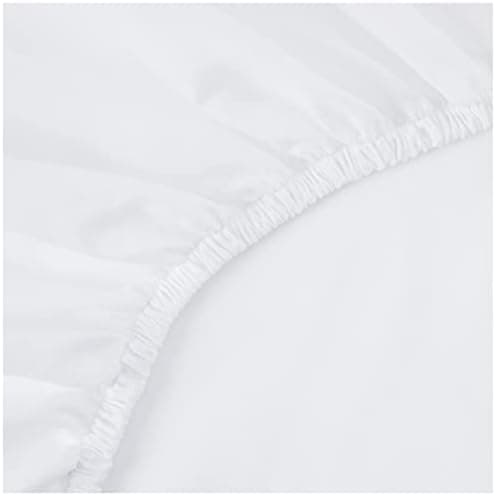 Amazon Basics Spannbettlaken – Mikrofaser Spannbetttuch 150 x 200 x 30 cm (für Matratzen bis 30 cm)