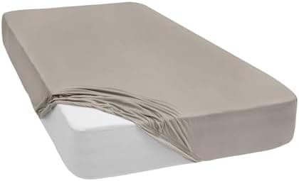 Mixibaby Spannbettlaken (Jersey) – 100% Baumwolle, 140 x 200 cm, Schwarz