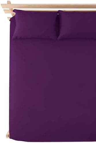 Jersey-Spannbettlaken 100% Baumwolle, 180 x 200 cm – Silber