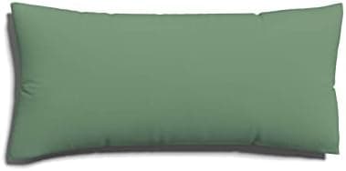 Schlafgut Easy Jersey Kissenbezug 40 x 40 cm – 100% Baumwolle, superweich & atmungsaktiv, Green Mid