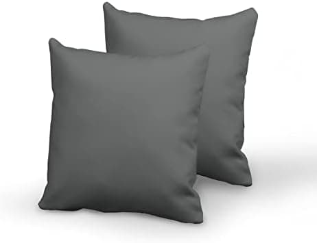 Pizuna Kissenbezüge 2er-Pack 40 x 80 cm Dunkelblau – 100% Langstapel-Baumwolle, 400 Fadenzahl