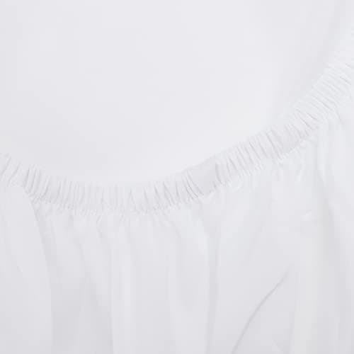 Amazon Basics Spannbettlaken – Mikrofaser Spannbetttuch 150 x 200 x 30 cm (für Matratzen bis 30 cm)