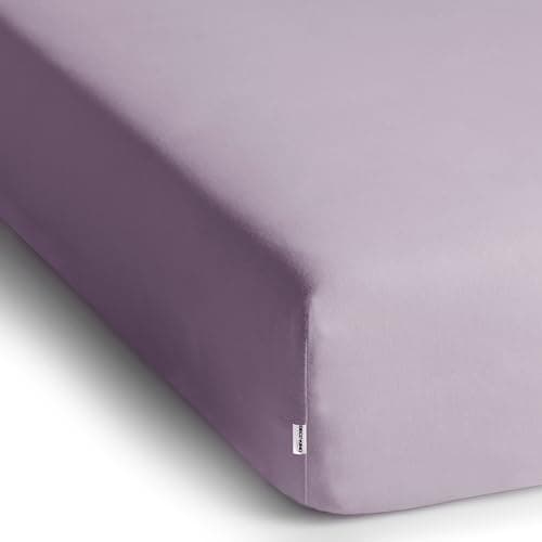 DecoKing Spannbettlaken 180 x 200 & 200 x 200 cm – 100% gekämmte Baumwolle (Jersey)