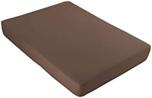 Vency Spannbettlaken 90x200 cm – 100% Baumwolle, für Matratzen bis 35 cm
