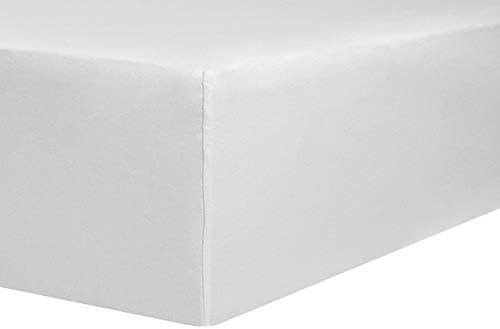 AVANTGARDE Spannbettlaken 180x200–200x220 cm, 40 cm Steg – 100% Jersey-Baumwolle 170 g/m², OEKO-TEX – passend für Boxspr