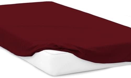 Jersey-Spannbettlaken 100% Baumwolle, 180 x 200 cm – Silber