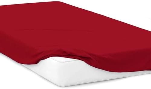 Jersey-Spannbettlaken 100% Baumwolle, 180 x 200 cm – Silber