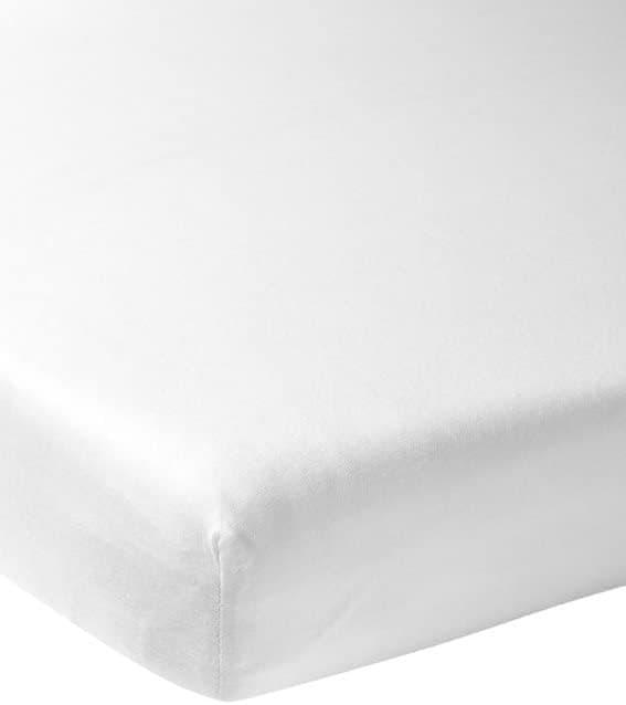 Meyco Home Spannbettlaken (Jersey) – 100% Baumwolle, 120×200 cm (für Matratzen bis 30 cm)