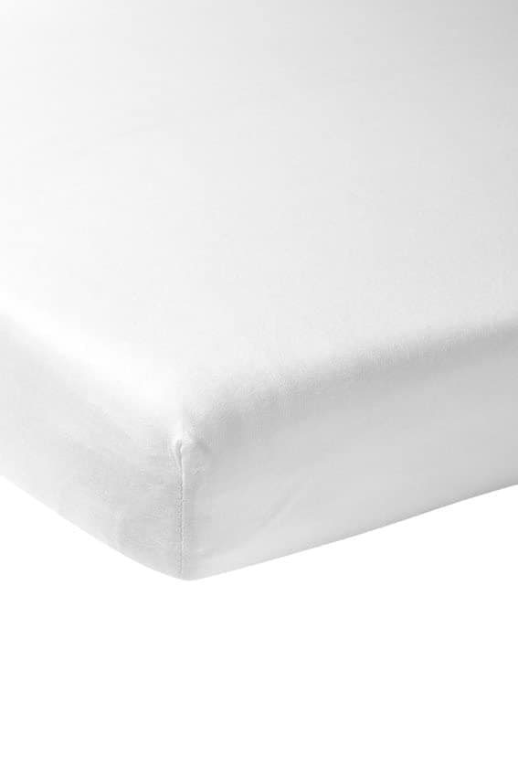 Meyco Home Spannbettlaken (Jersey) – 100% Baumwolle, 120×200 cm (für Matratzen bis 30 cm)