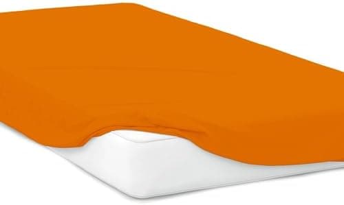 Jersey-Spannbettlaken 100% Baumwolle, 180 x 200 cm – Silber