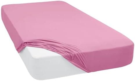 Mixibaby Spannbettlaken Jersey 100% Baumwolle – 180 x 200 cm, Hellgrau