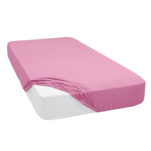 Mixibaby Spannbettlaken Jersey 100% Baumwolle – 180 x 200 cm, Hellgrau